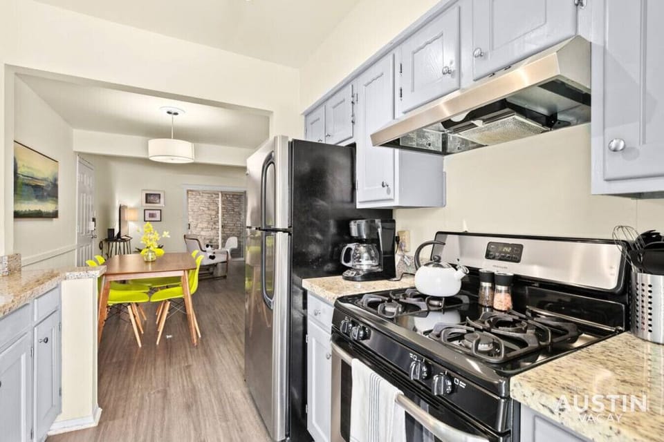 Fully equipped kitchen with all the essentials