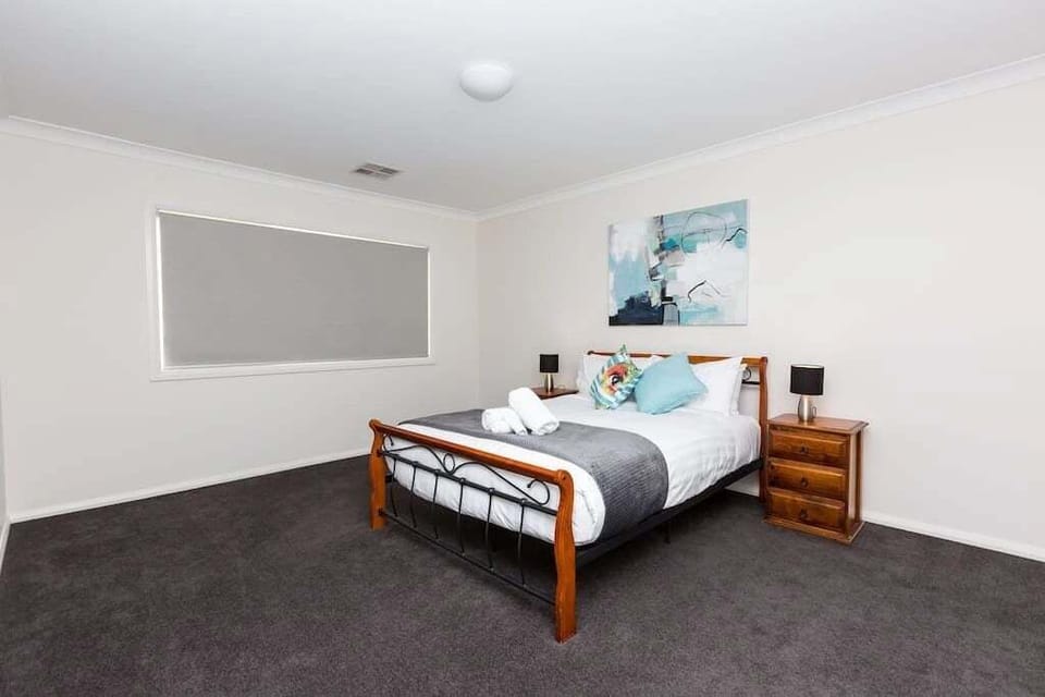Open bedroom 4 located in the lounge room downstairs.