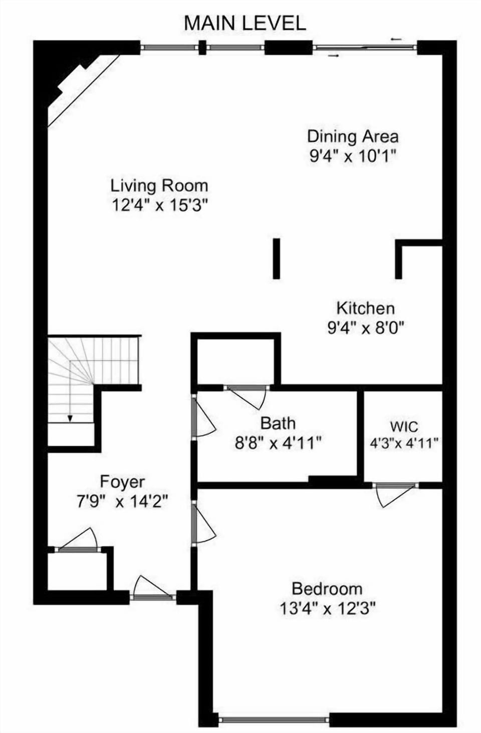 Apartment (Trail Creek 05) | Floor plan
