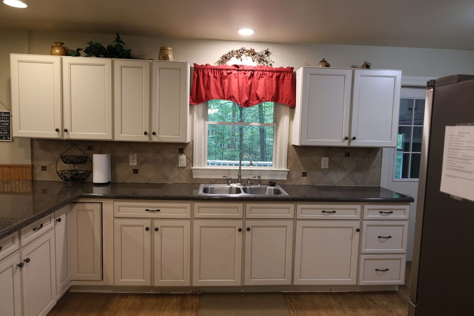 counter and sink