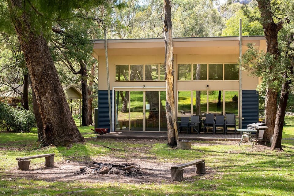 Luxurious four-bedroom retreat in a scenic setting. Ideal for family getaways or gatherings.