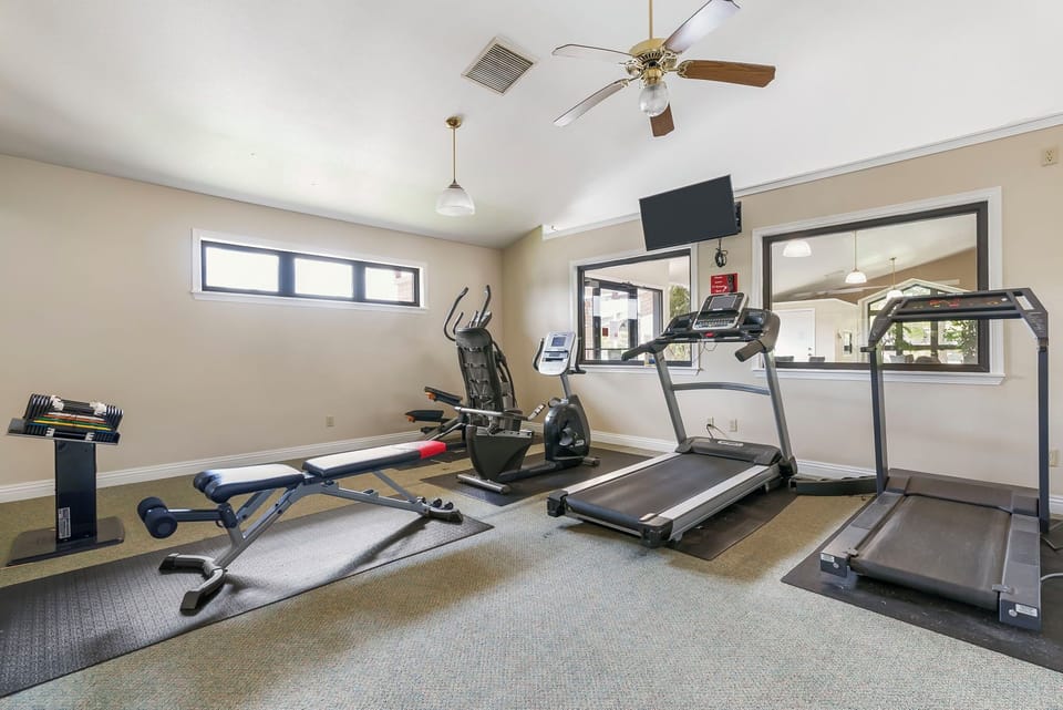 Fitness Room at the Foothills Clubhouse