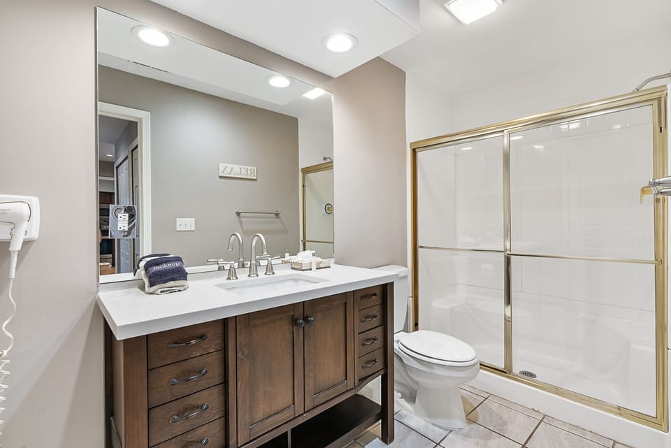 Guest Bathroom with Step-In Shower