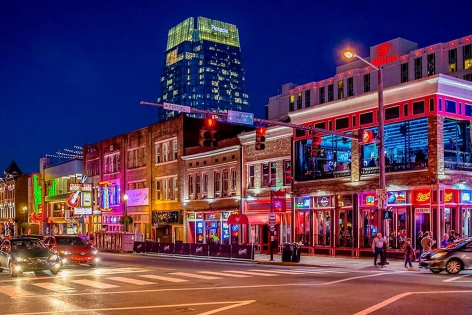 Walk to Broadway! 
We are 1 mile to all the action put your boots on the music is calling you in ... 
