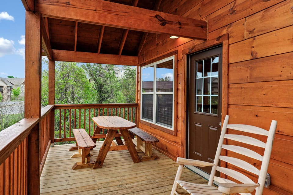 upper level deck