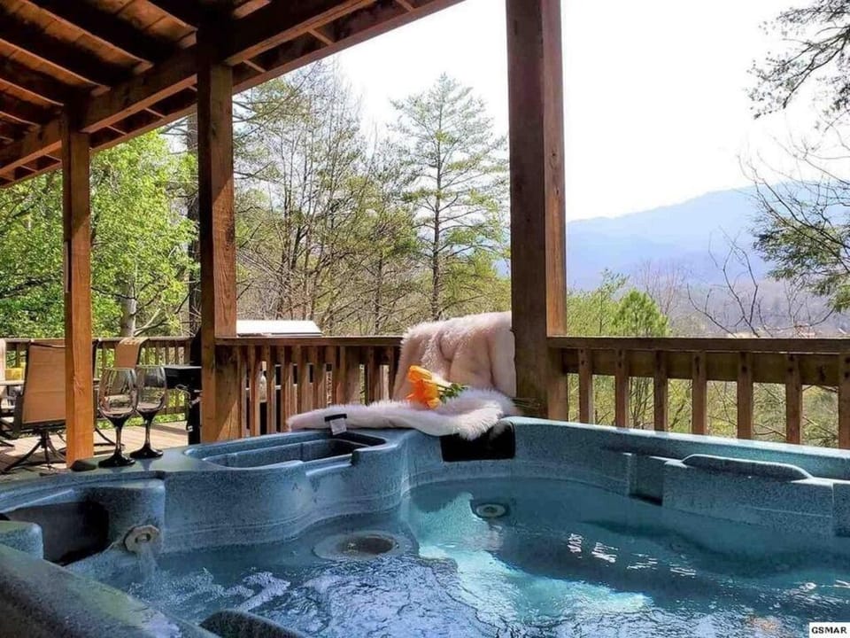 Relax and enjoy the hot tub! New hot tub installed in the fall of 2025!