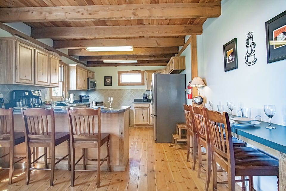 Kitchen is located on the main level.