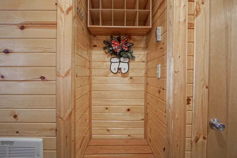 Entryway to the townhome