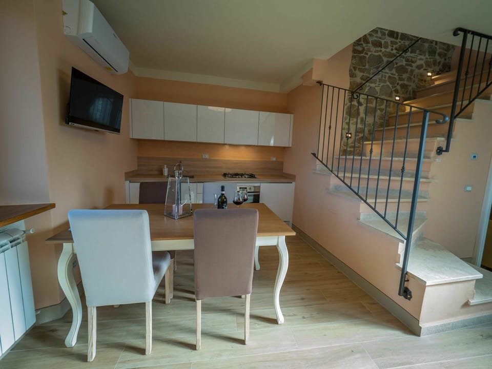 Furniture, Property, Cabinetry, Building, Table, Chair, Wood, Lighting, Interior Design, Kitchen
