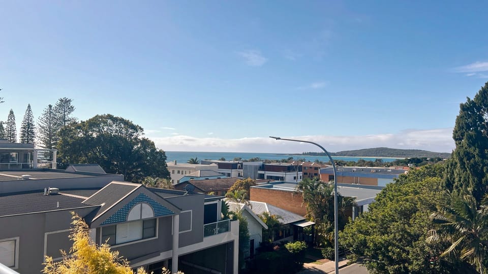 View towards Trial Bay from main balcony.
