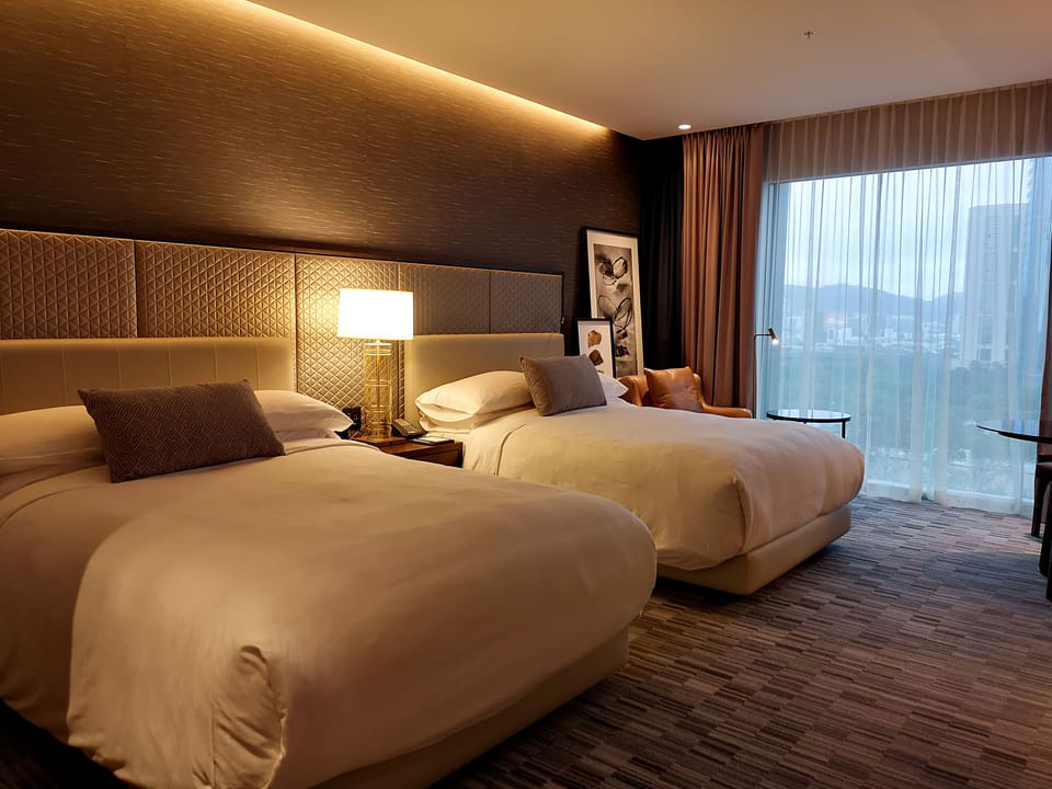 Deluxe Room, 2 Queen Beds | Premium bedding, down comforters, minibar, in-room safe