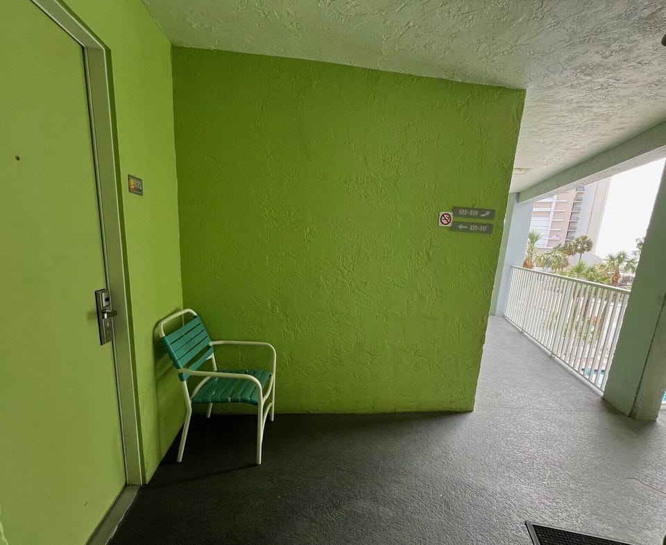 View From Room - Interior Room