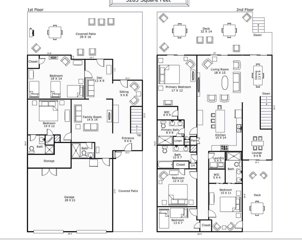 Sea Monster Floor Plan