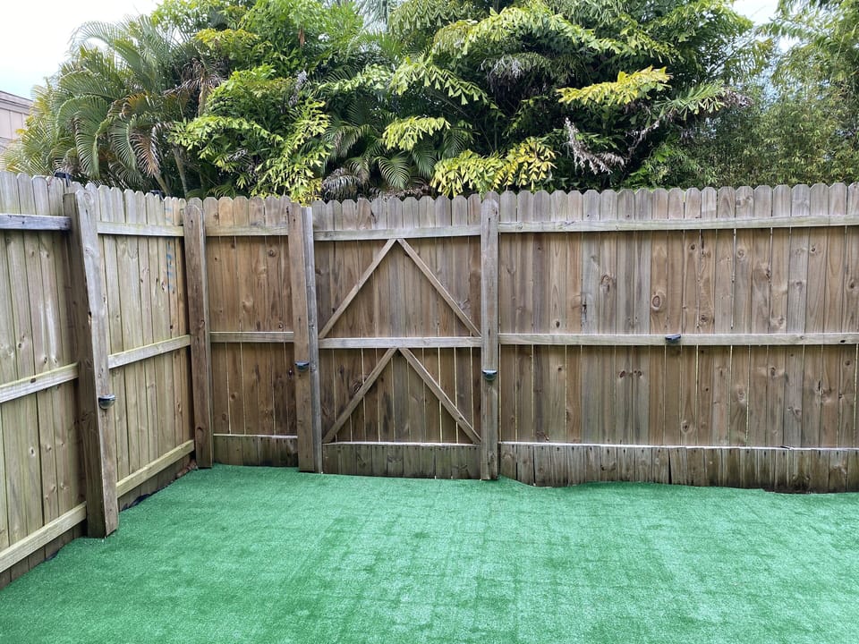 Enclosed patio