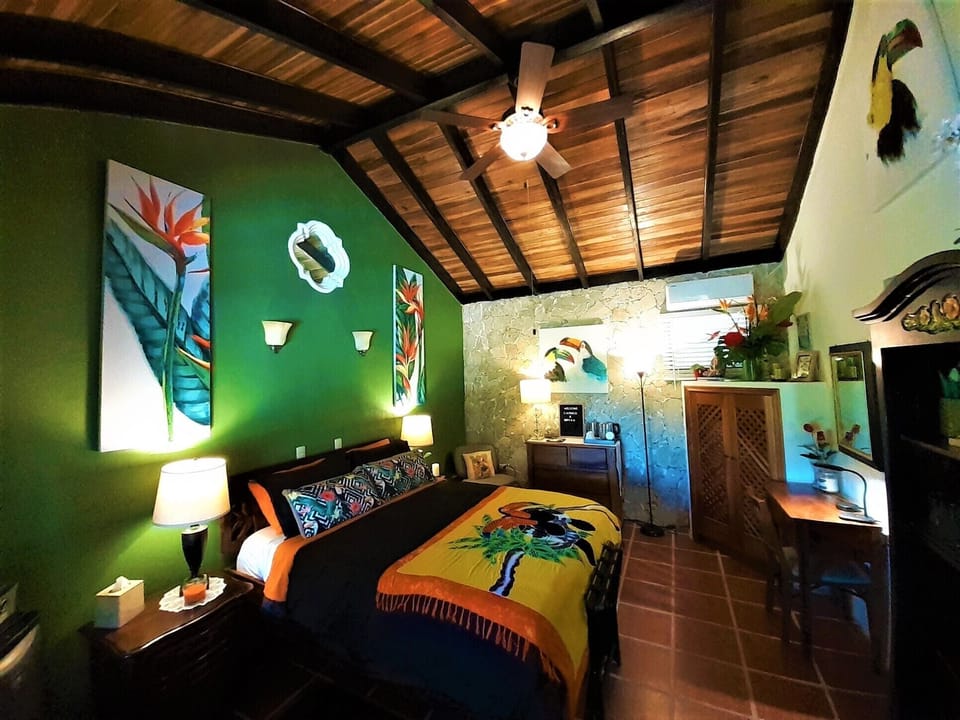 Delightfully Decorated Toucan Suite