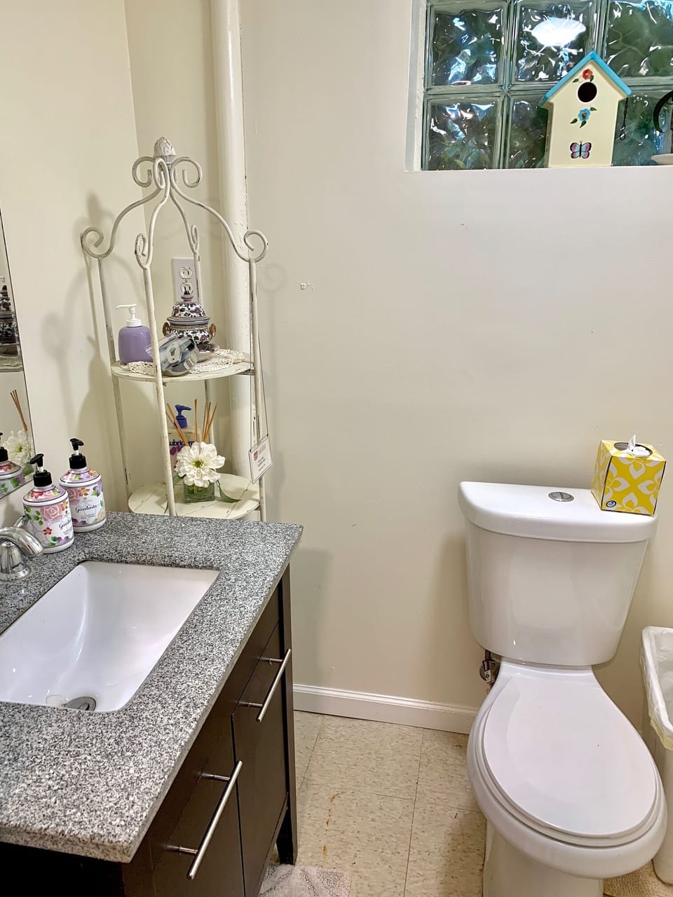 Powder room, toilet