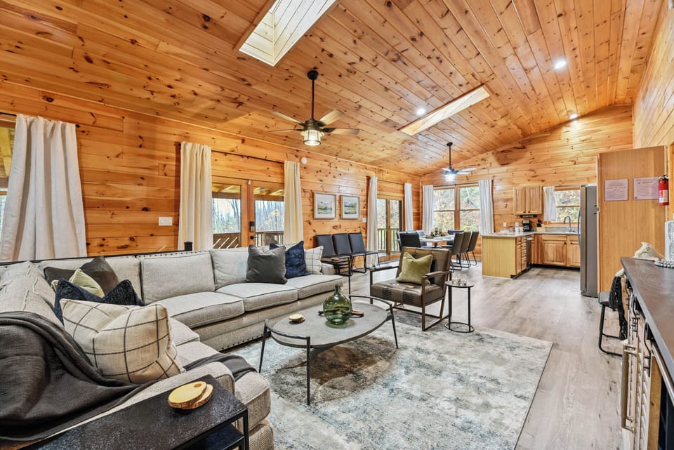 Main living room - upstairs - open concept