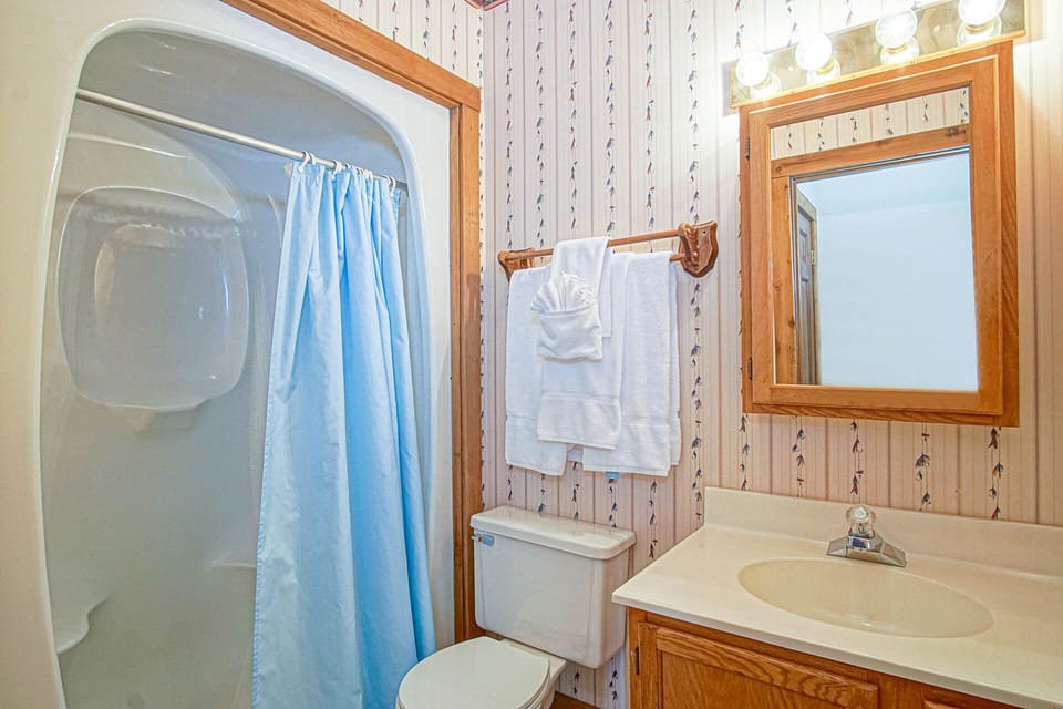 Bathroom in loft