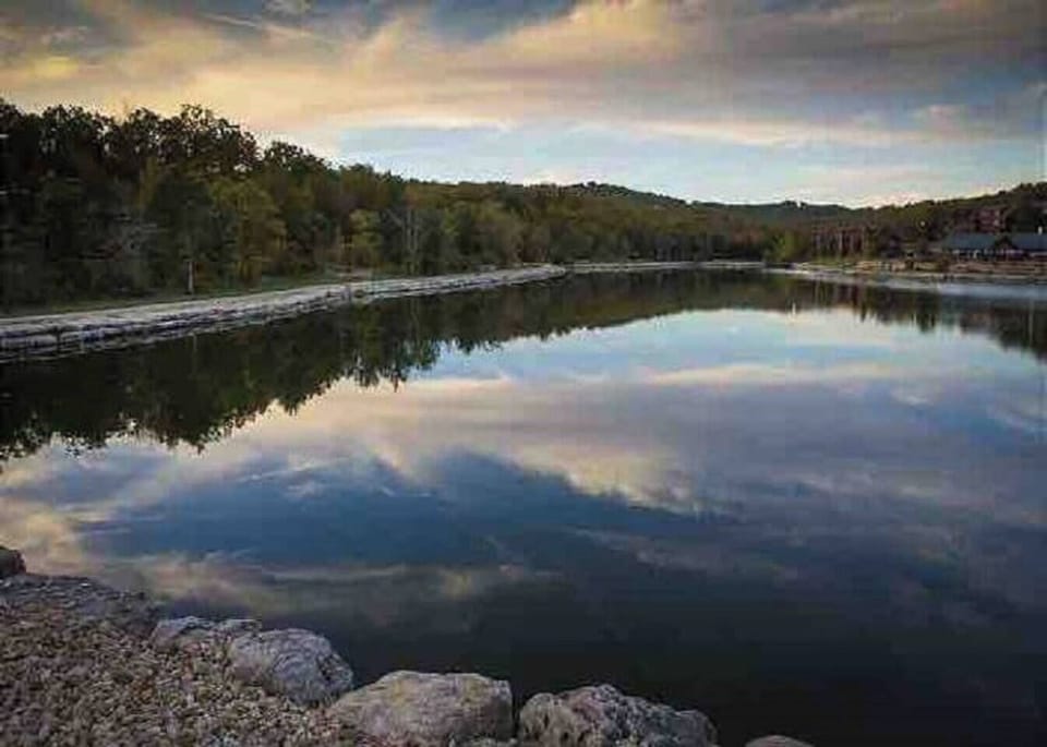 Catch and release lake just steps away from the cabin. No fishing license needed!