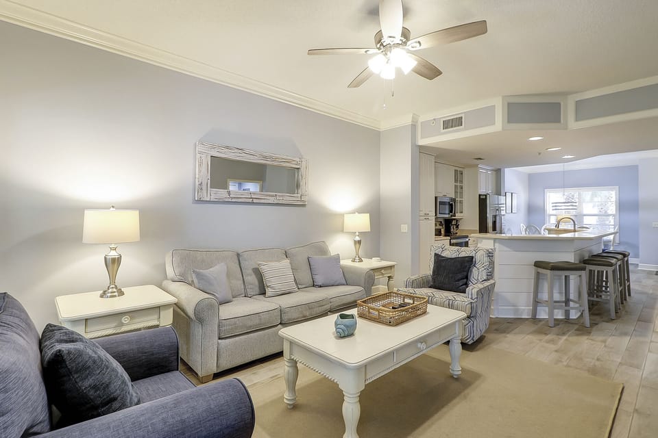 spacious living area