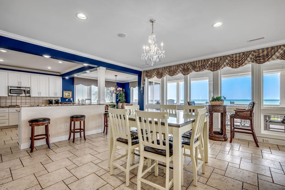 Breakfast table
