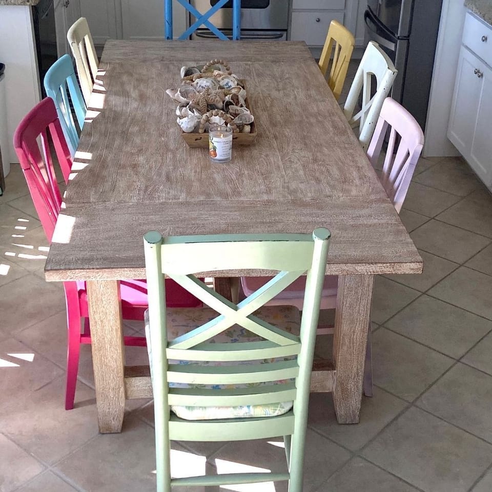 Let's Eat!  Or Hangout.  Or Laugh around the table.   Memories are made here. 