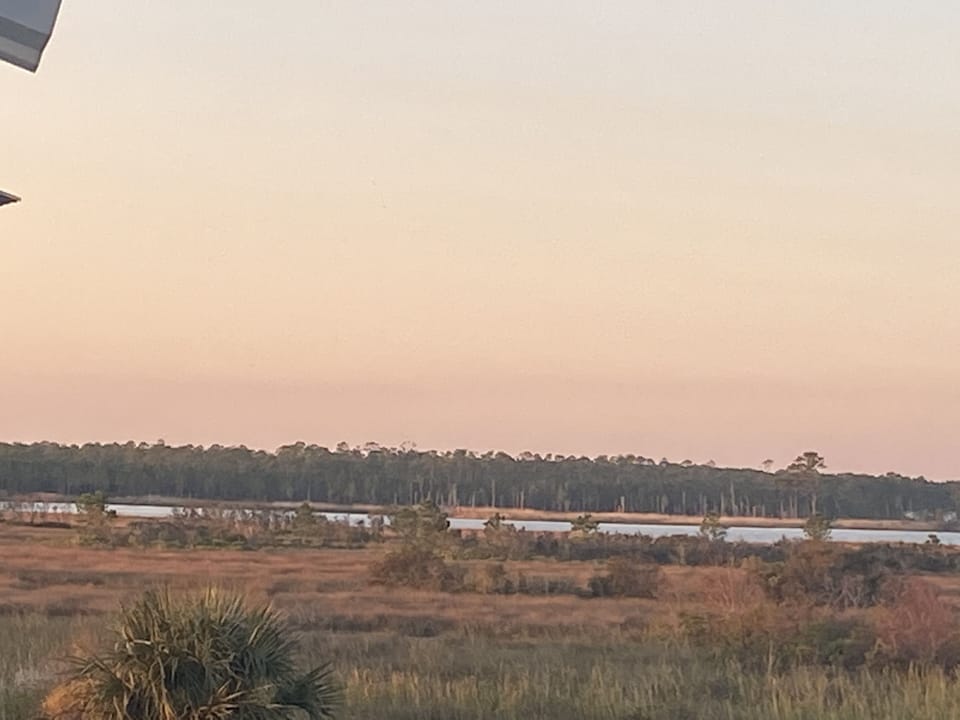 View of Lake Shelby from master bedroom balcony