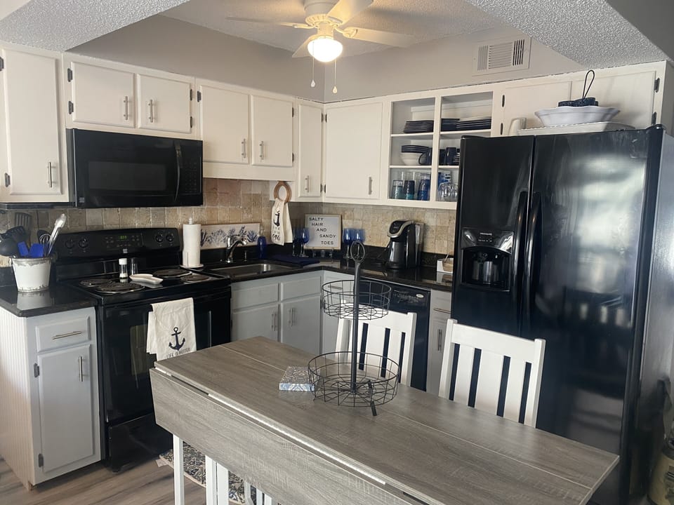 Renovated kitchen with all major appliances