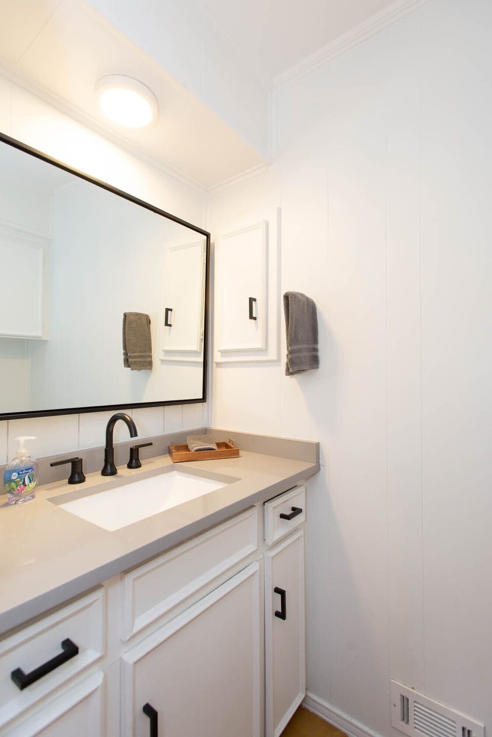 Another angle of the master bathroom.