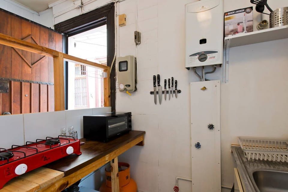 Private Apartment for up to 6 people | Private kitchen | Full-size fridge, microwave, oven, stovetop