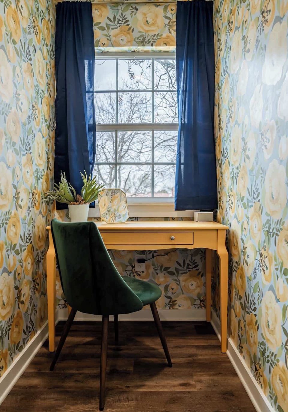 You can apply makeup or work on your next book in this little nook in June!