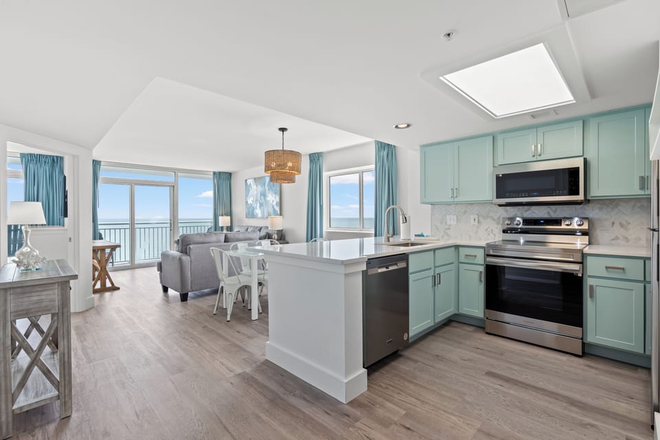 Fully equipped kitchen