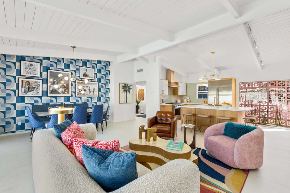 Comfortable mid-century modern furniture