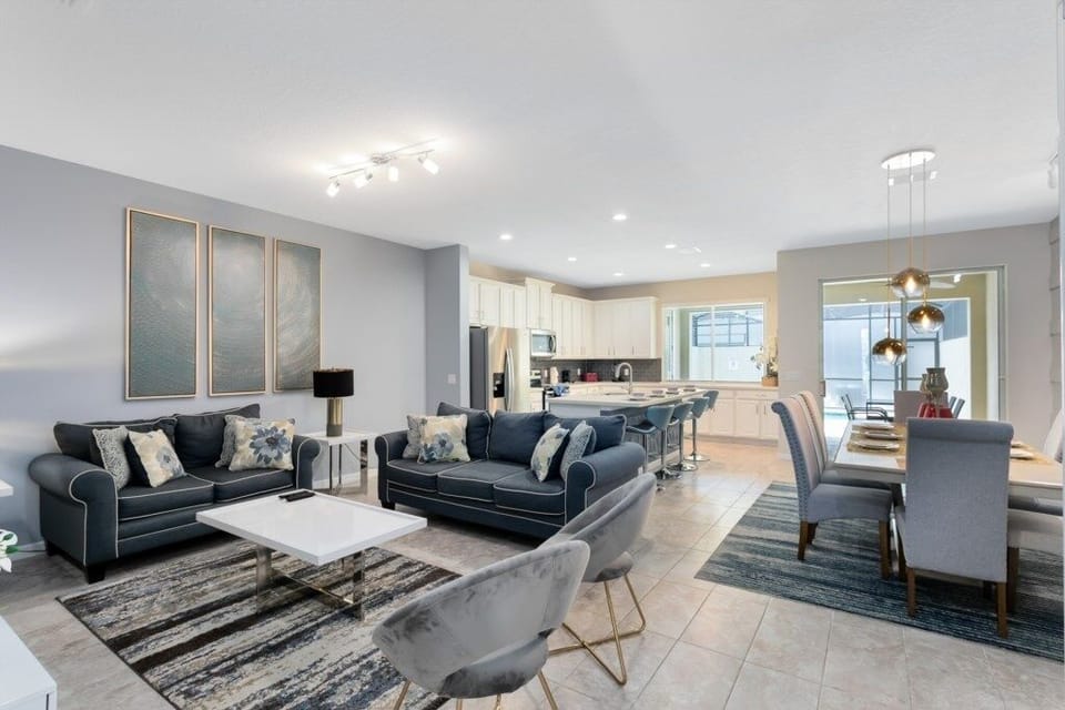 Townhome, 4 Bedrooms | Living area | TV