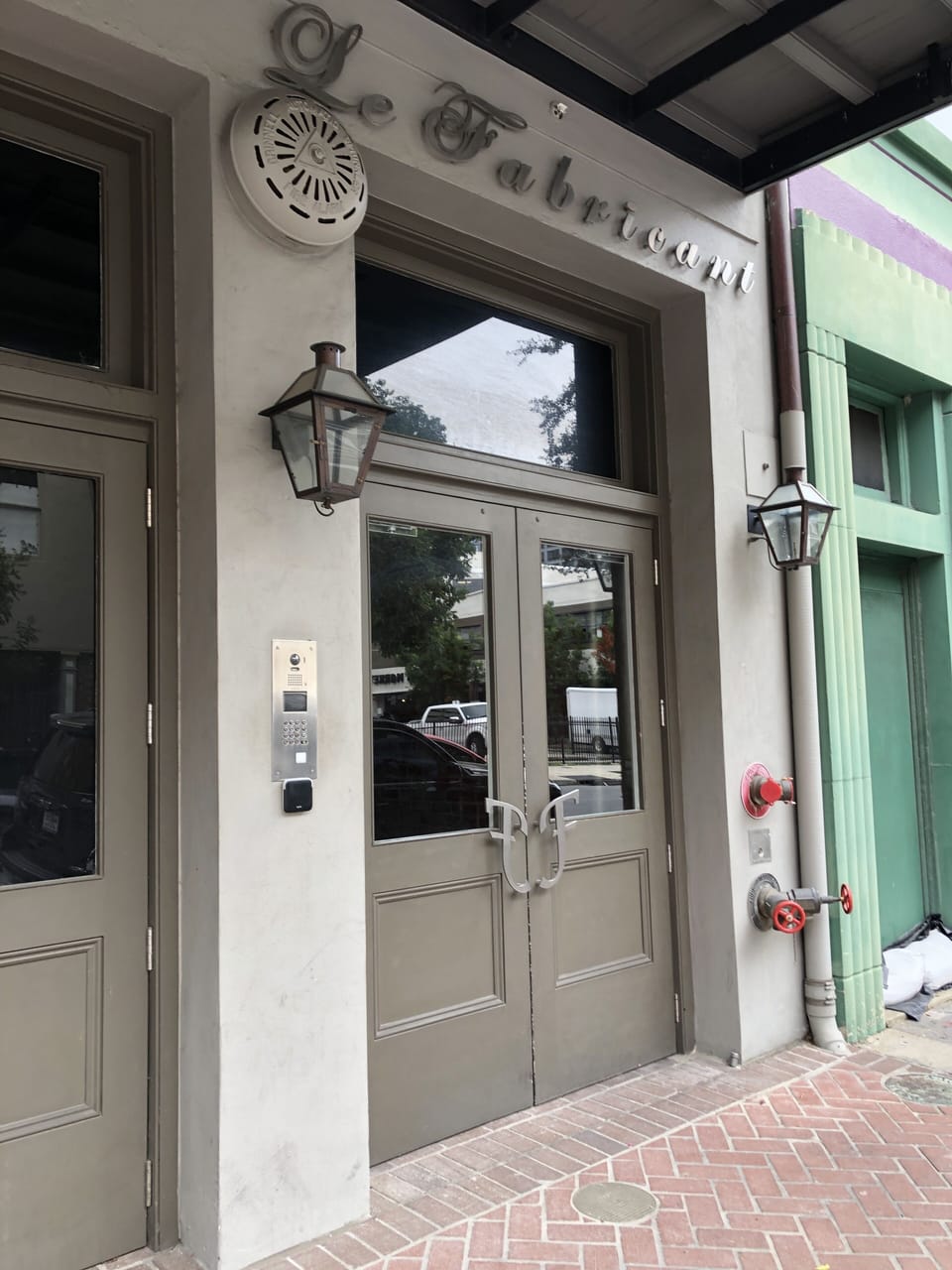 Exterior building entrance