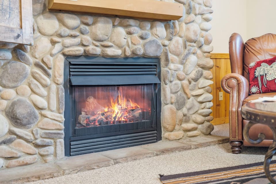 Seasonal Fireplace