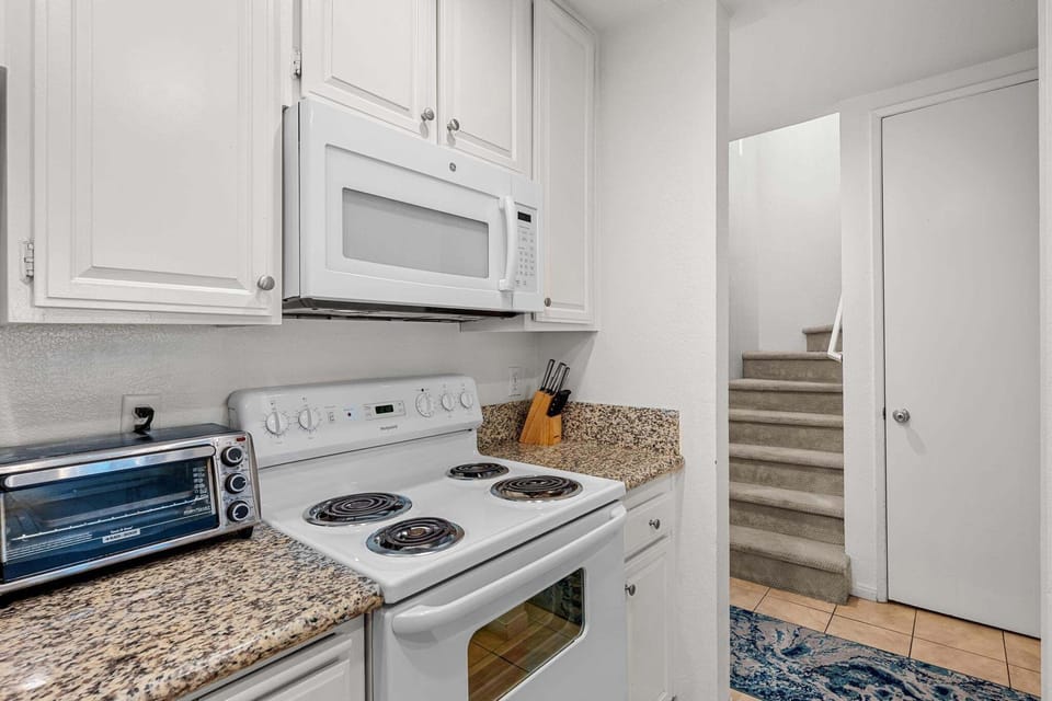 Fully stocked kitchen with everything you need to create your vacation meals