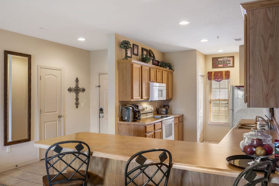 Kitchen with Bar Seating