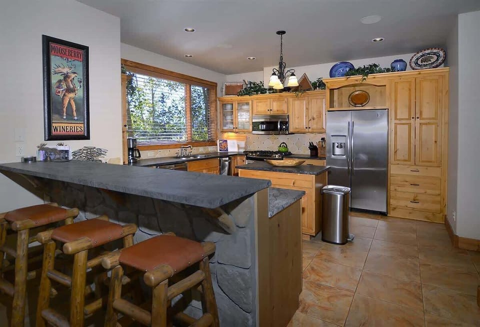 Gourmet Kitchen with Soapstone Counters