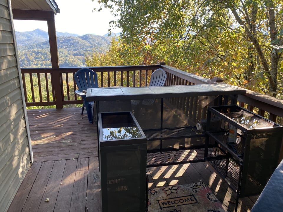 Outside bar area