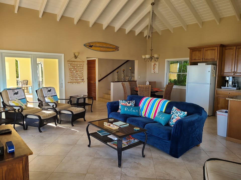 Gather in the bright, airy Great Room to recharge or laugh with your guests. 