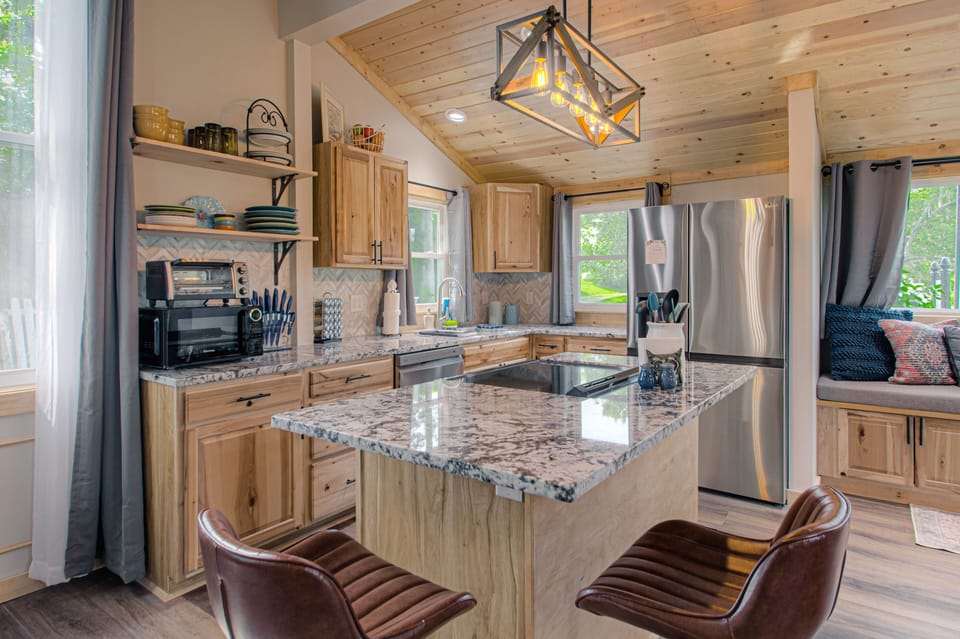 Fully equipped kitchen