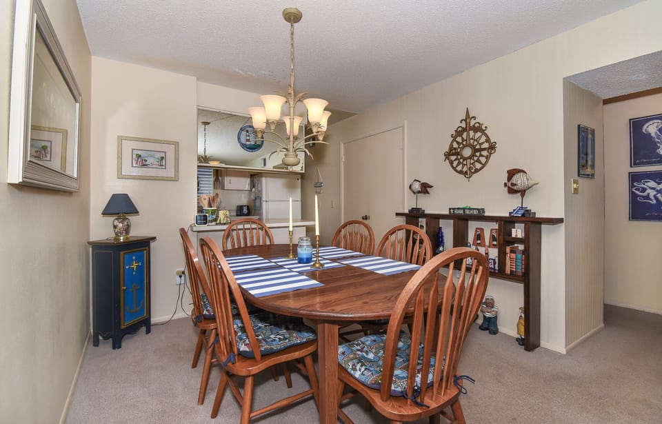 Another view of the dining area.