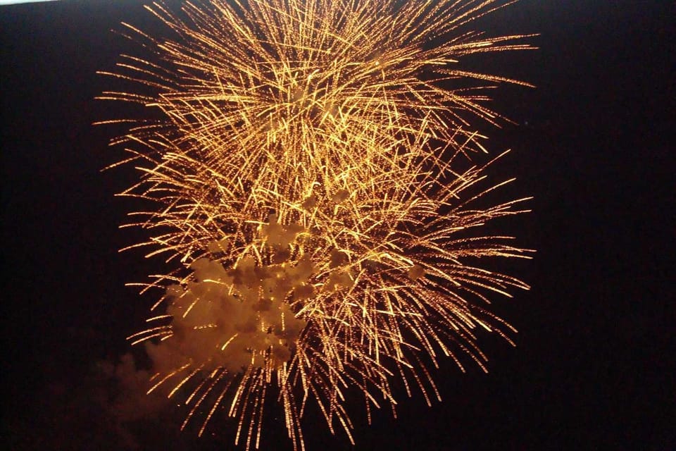 Enjoy the weekly fireworks or drone light shows in the summer time!