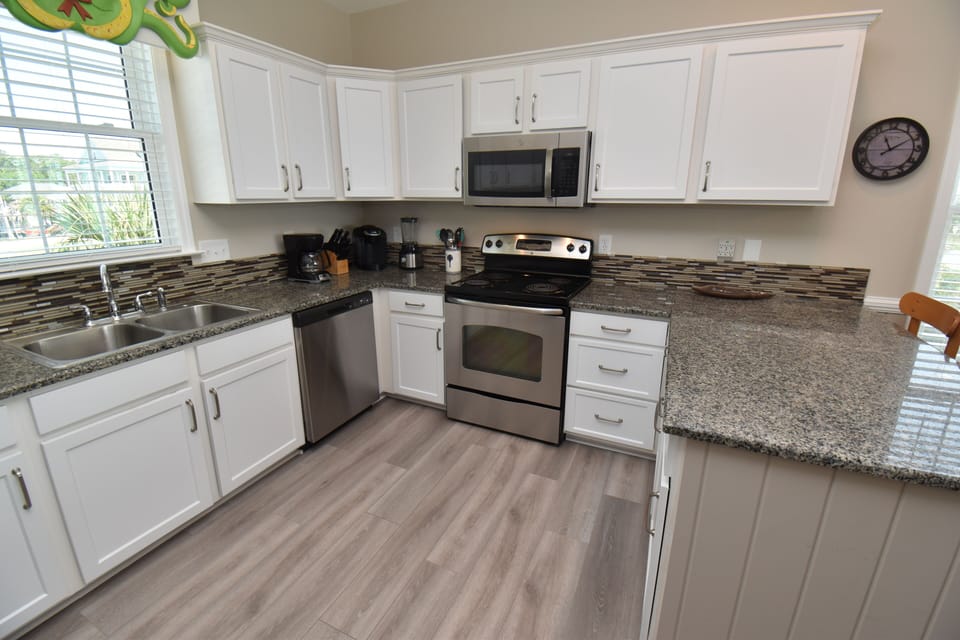 Coffee Maker, Keurig, & Toaster Provided