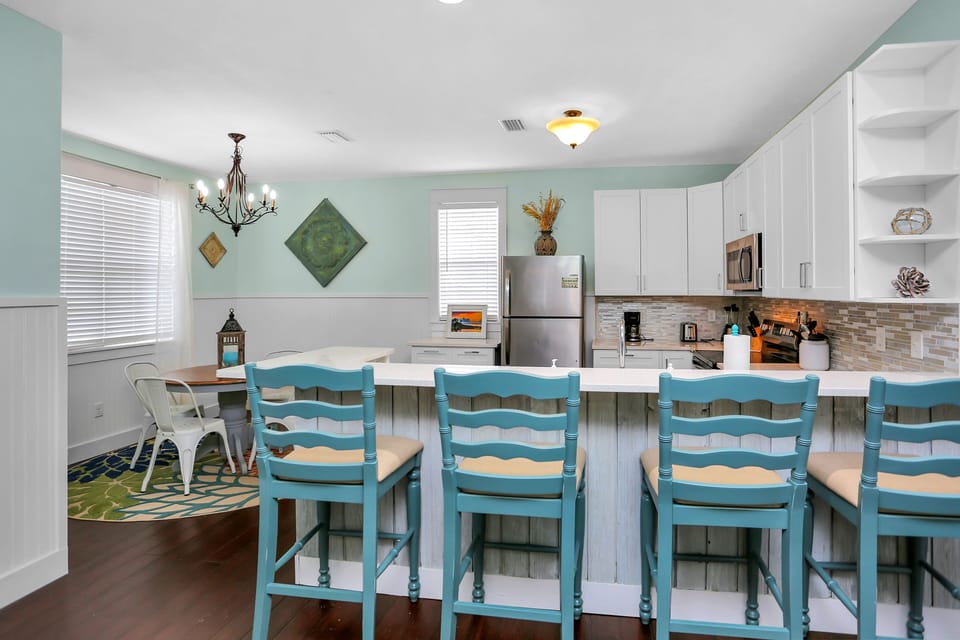 Kitchen with Bar Seating