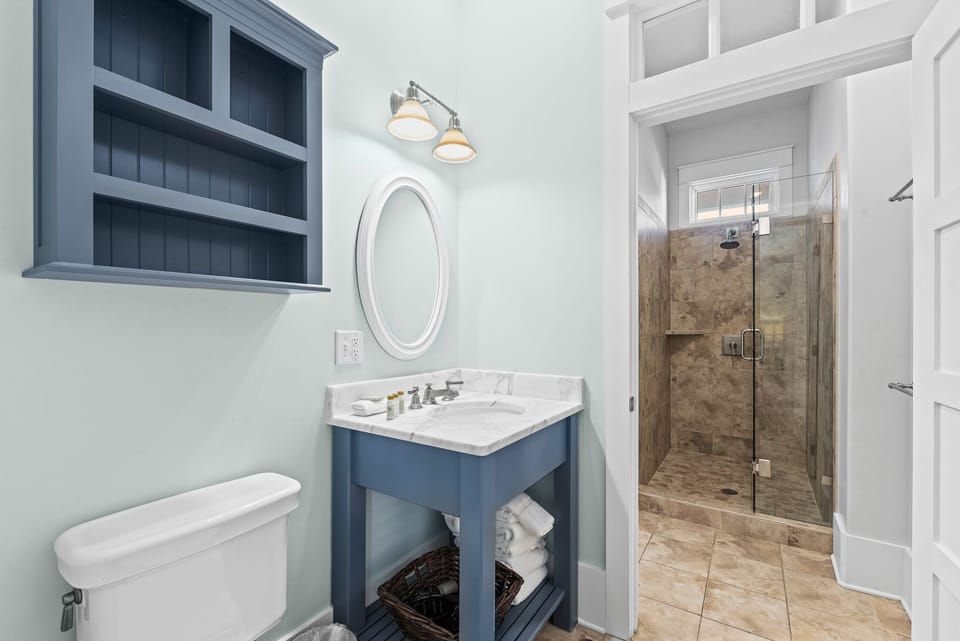 First Floor: Guest Bathroom