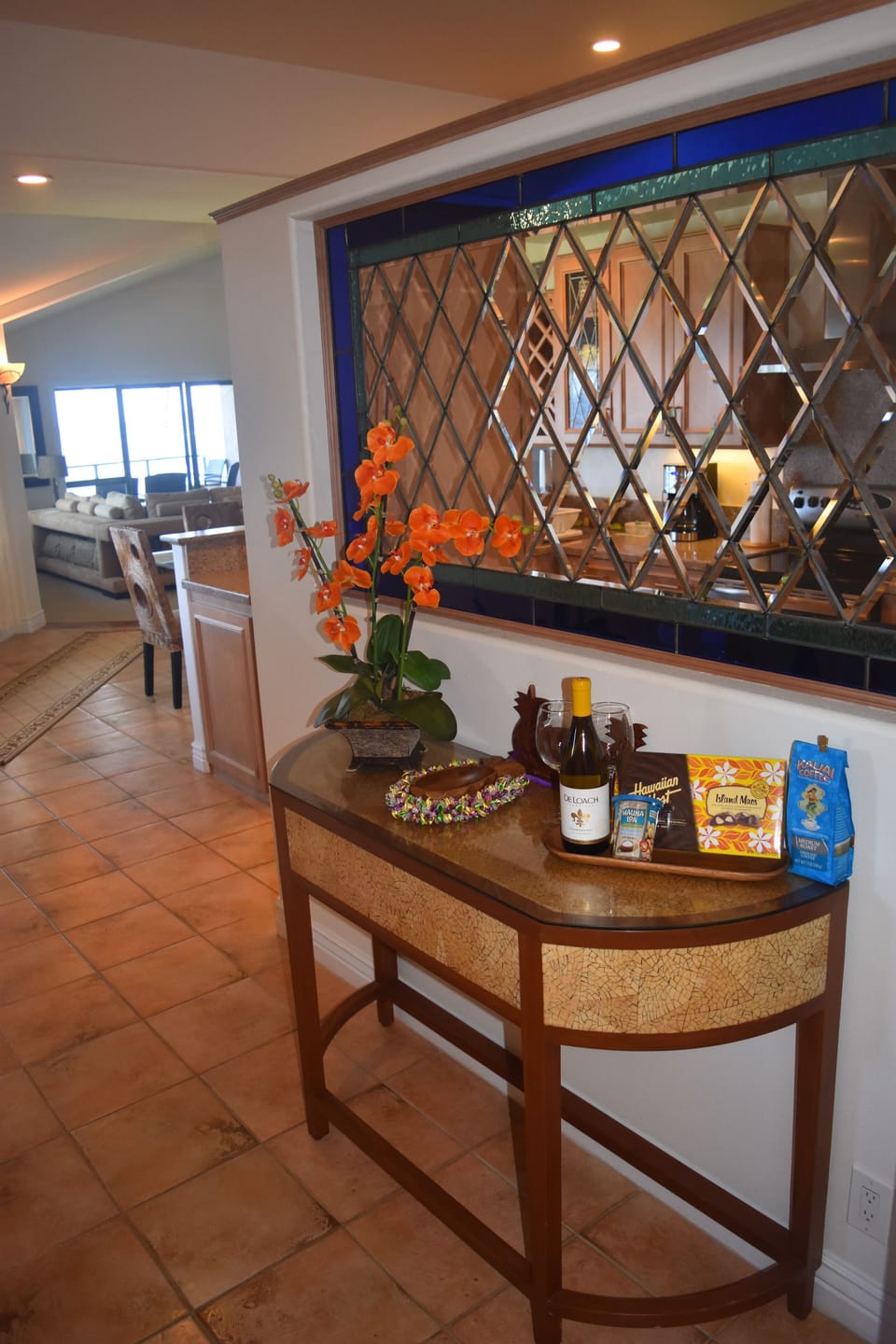 Entry way to condo