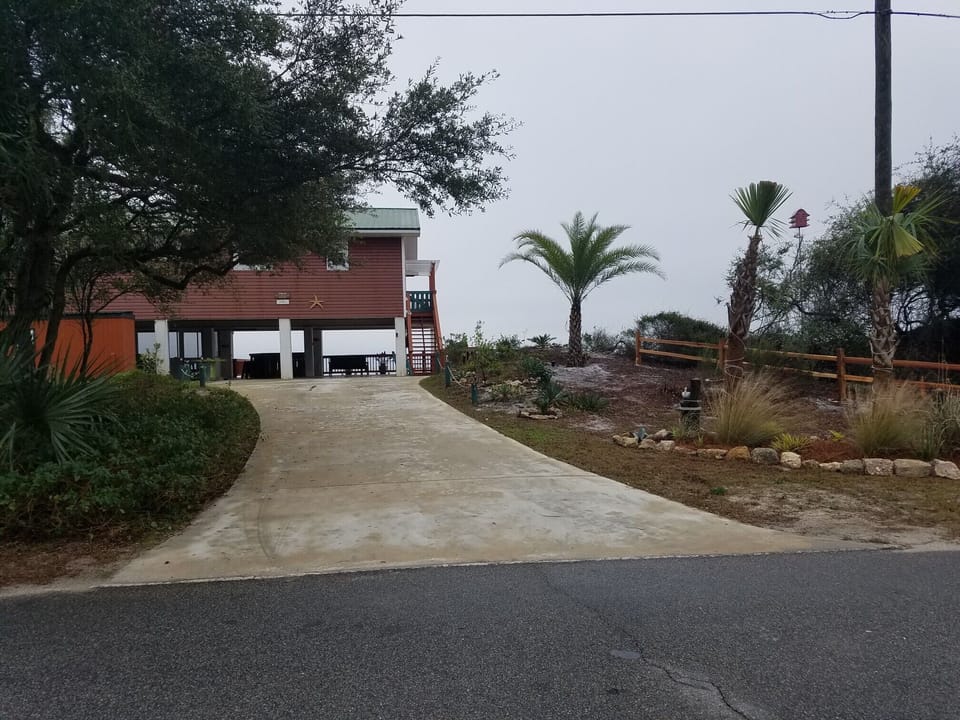 paved driveway