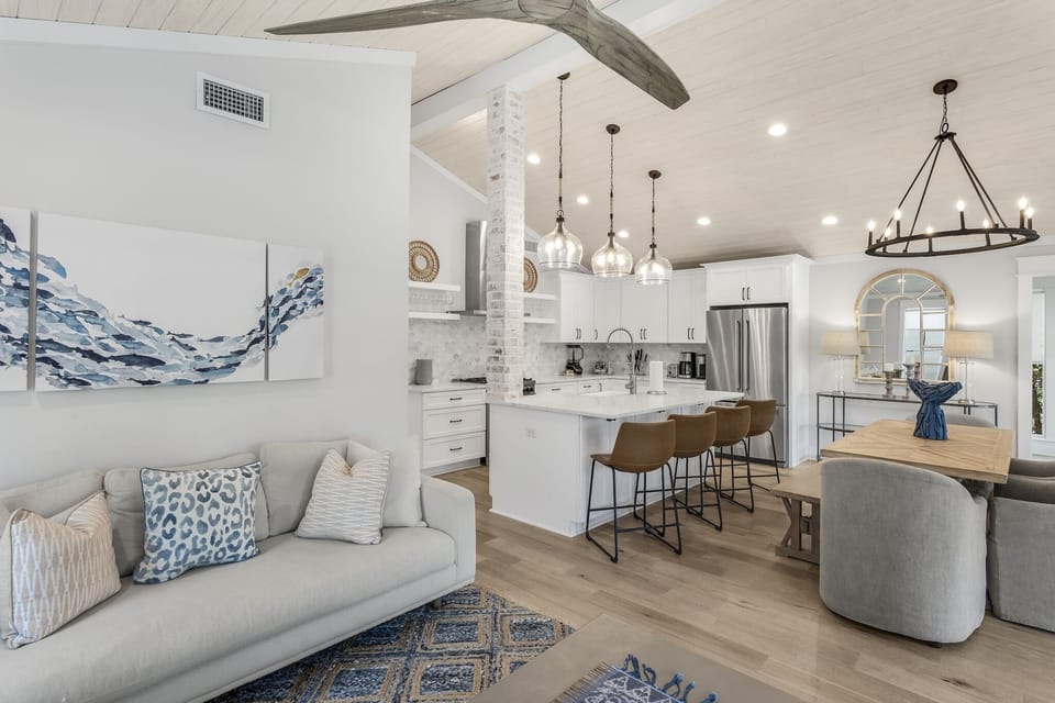 Summer Breeze - Dune Allen - Second Floor - Living/Dining/Kitchen